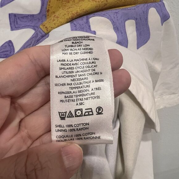 Anthropologie Maeve The Lillian Cap Sleeve Button-front Midi Dress Sz S Boho - Picture 5 of 8